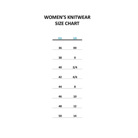 miu miu clothing size chart